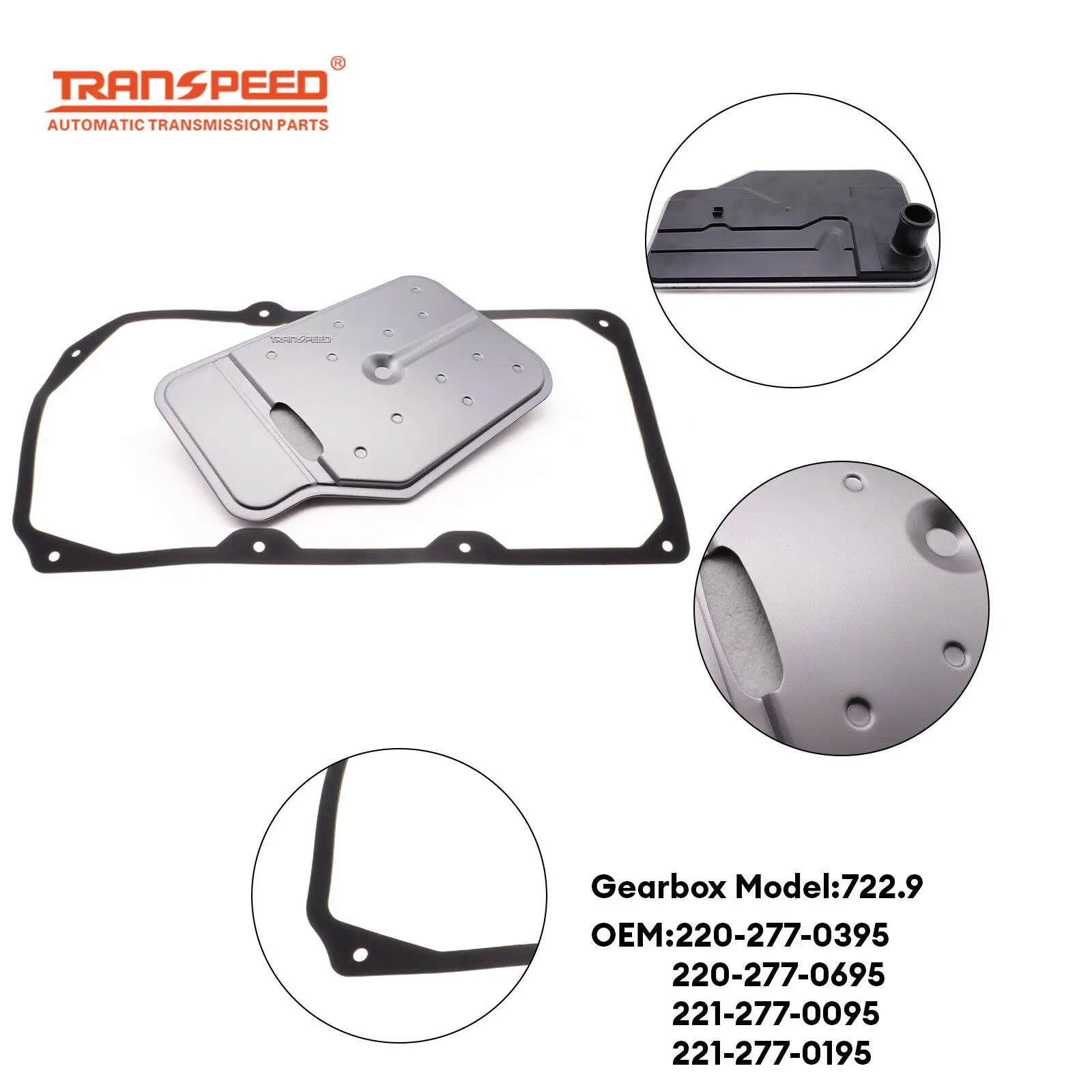 

722.9 Transmission Oil Filter Gasket Kit 2212770200 for MERCEDES-BENZ C230 C280