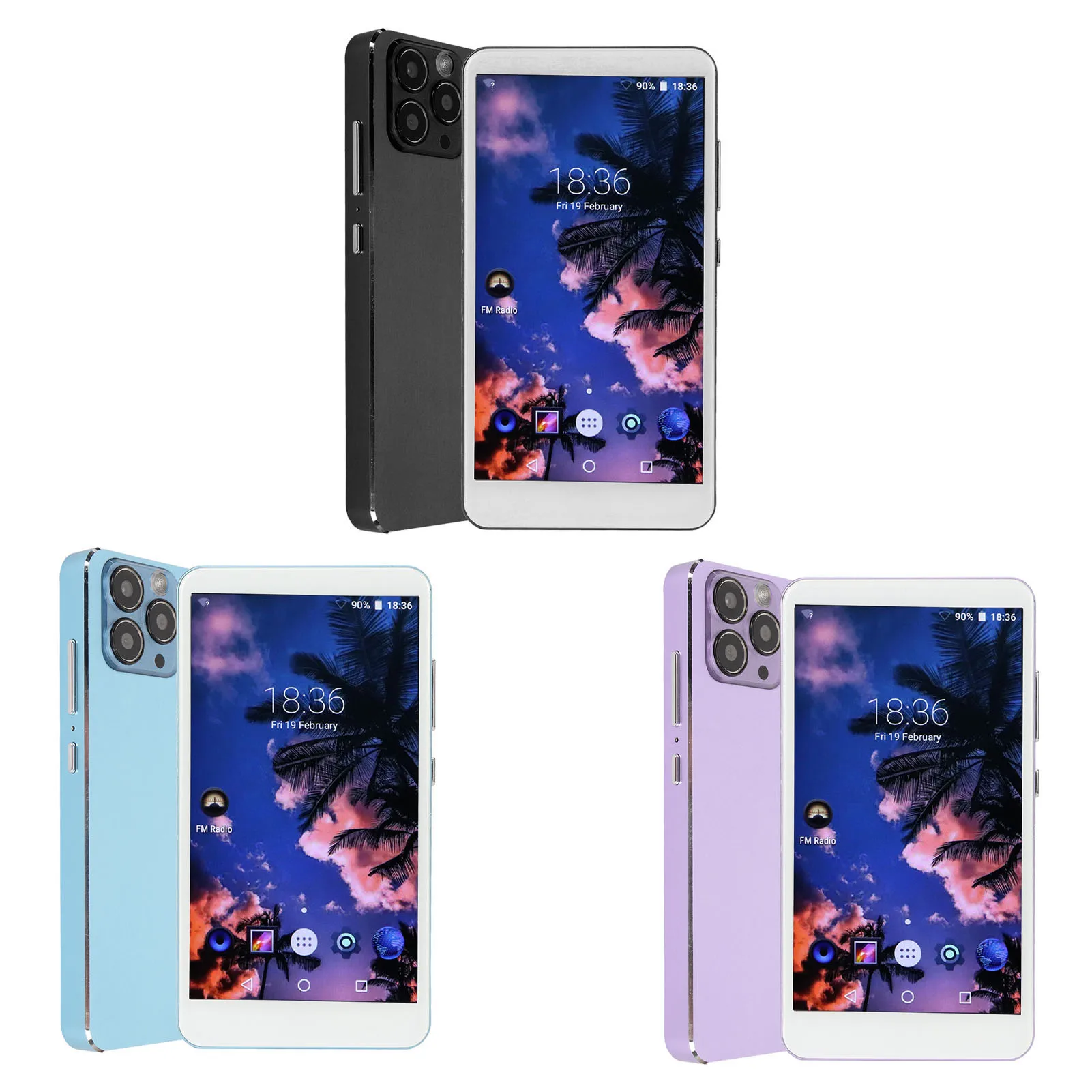HD MP4 Player بلوتوث 5 بوصة بشاشة لمس كاملة: تجربة مثالية للصوت والفيديو في كل مكان