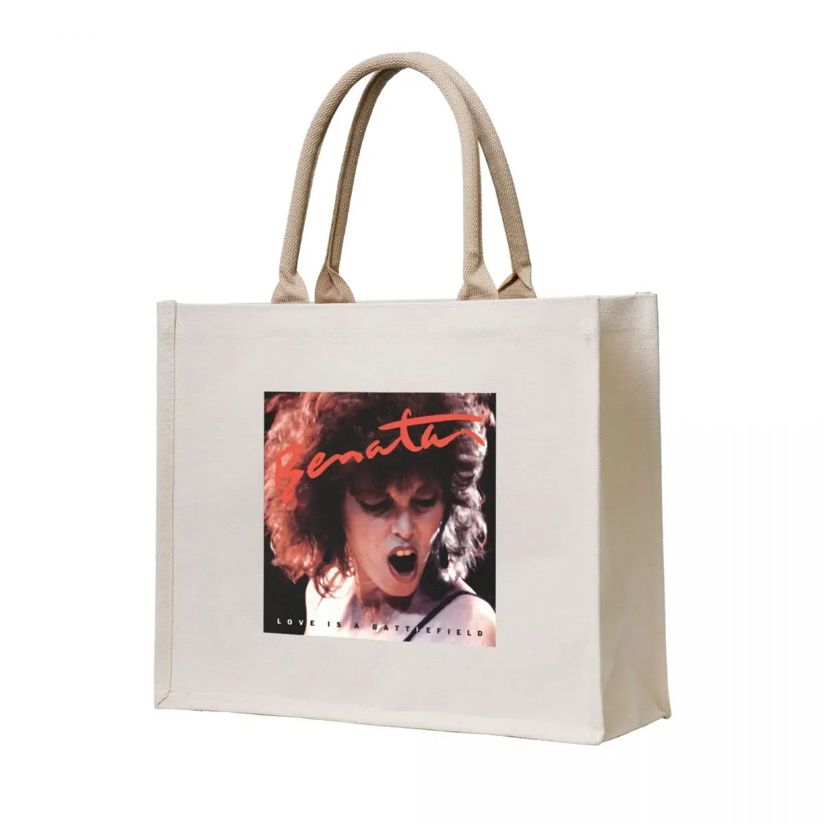 

Love is a battlefield Tote Bag bags woman 2025 tote bag men tote bag university Shopping bags