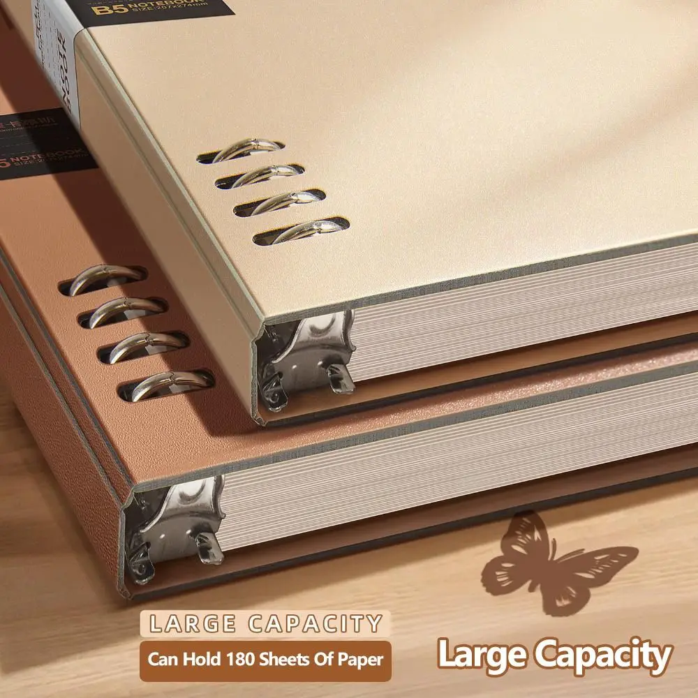 متعددة الأغراض A5/B5 دفتر فضفاض ورقة إعادة الملء خط أفقي الصفحات الداخلية مذكرة الوسادة انفصال المفكرة الطلاب