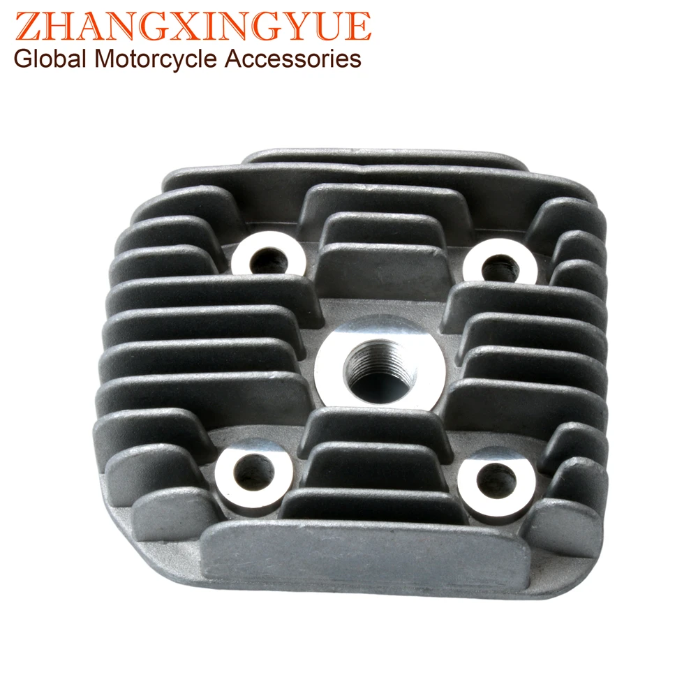 Scooter 70cc Big Bore Cylinder Head For Mbk Booster Stunt 50 Yamaha Target Slider Bws Zuma 50cc 47mm 2-Stroke Engine Parts