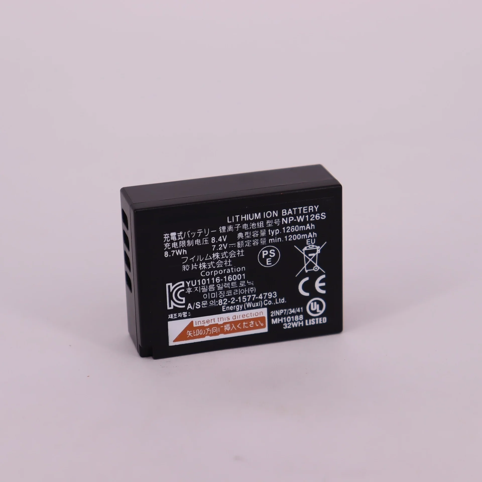بطارية بديلة 1200 مللي أمبير في الساعة NP-W126S لسلسلة Fujifilm X-T4/X-T3/X-T30/X100V/FinePix - حزمة طاقة ليثيوم أيون مجففة بالكامل