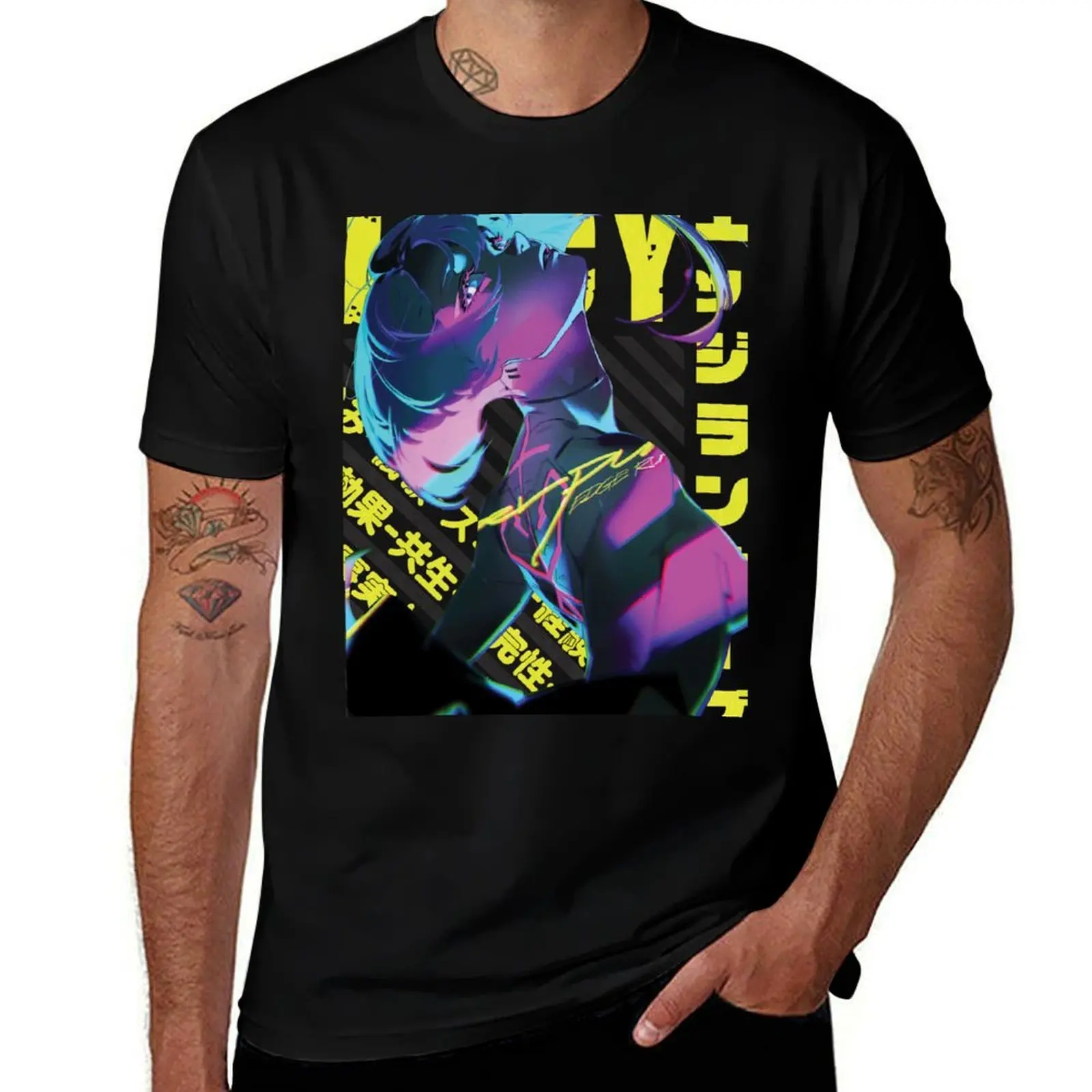 

Cyberpunk: Edgerunners - Lucy T-Shirt croswit shirt man cheap stuff tees t shirt for men