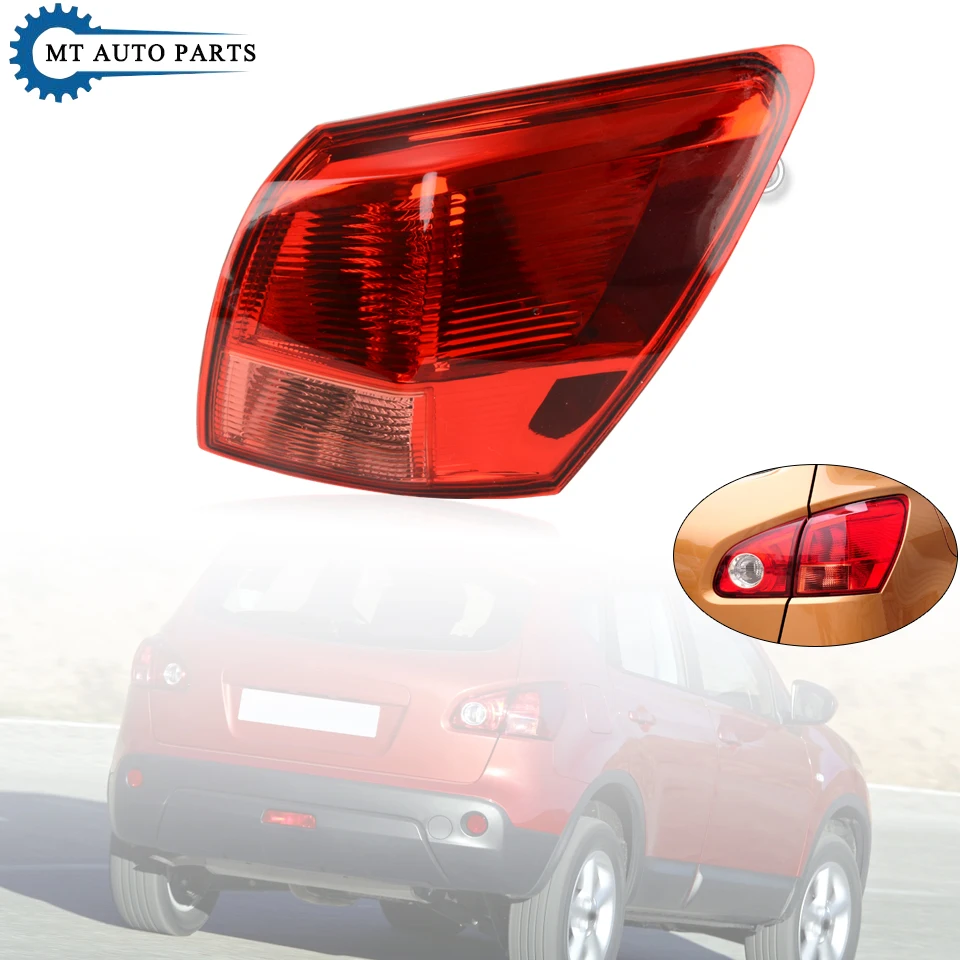 MTAP Outer Tail Light Tail Lamp Rear Taillight Taillamp For Nissan Qashqai Dualis J10 2008 2009 2010 2011 2012 2013 2014 2015