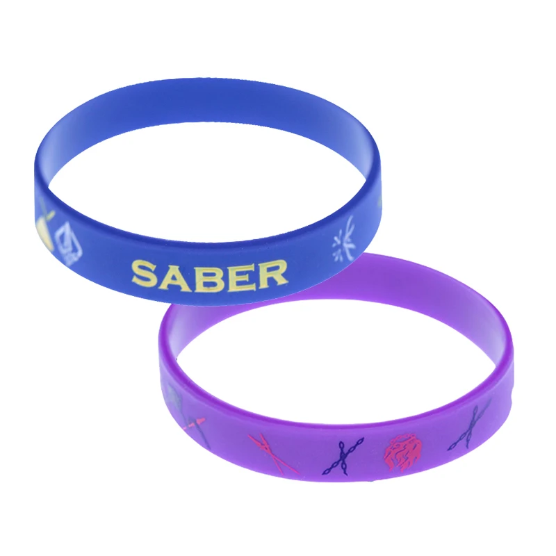 ELBCOS Fate/Grand Order FGO Unisex Saber Eanne d'Arc Alter Cosplay Wristband