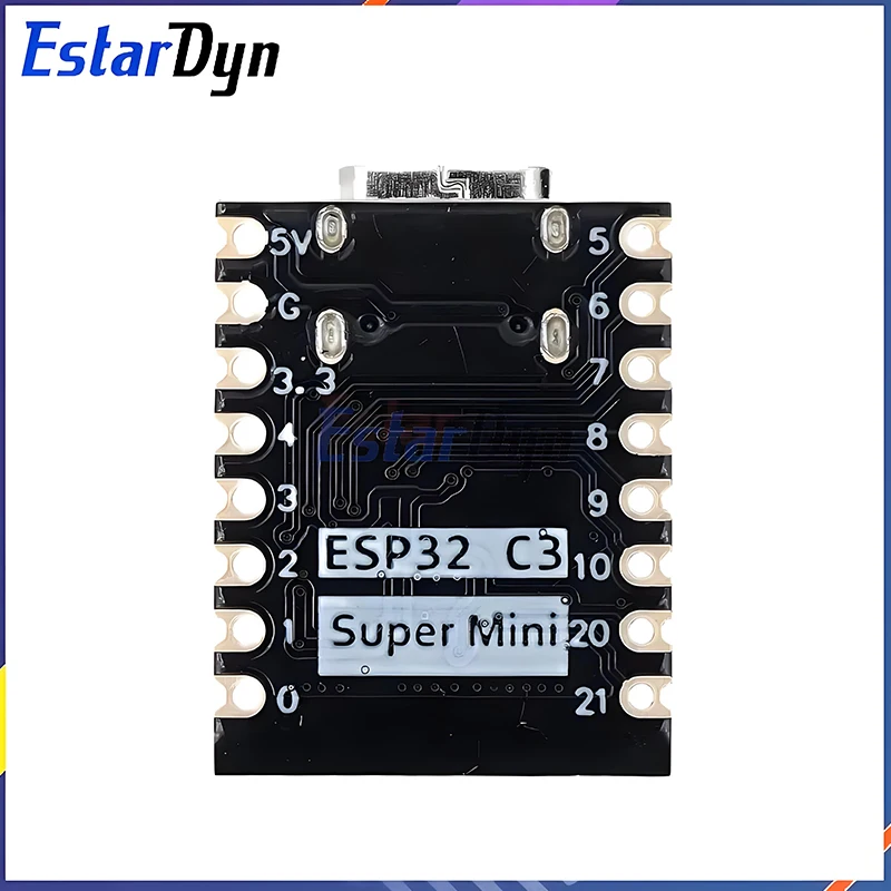 ESP32-C3/SuperMini Dev Board - WiFi Bluetooth IoT Module, Ultra-Compact Wireless Board for Smart Home/DIY Projects