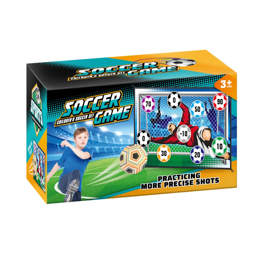 Giocattoli da calcio interattivi per interni ed esterni per bambini giochi competitivi palline appiccicose tessuto Art Nine Grid Target Gifts