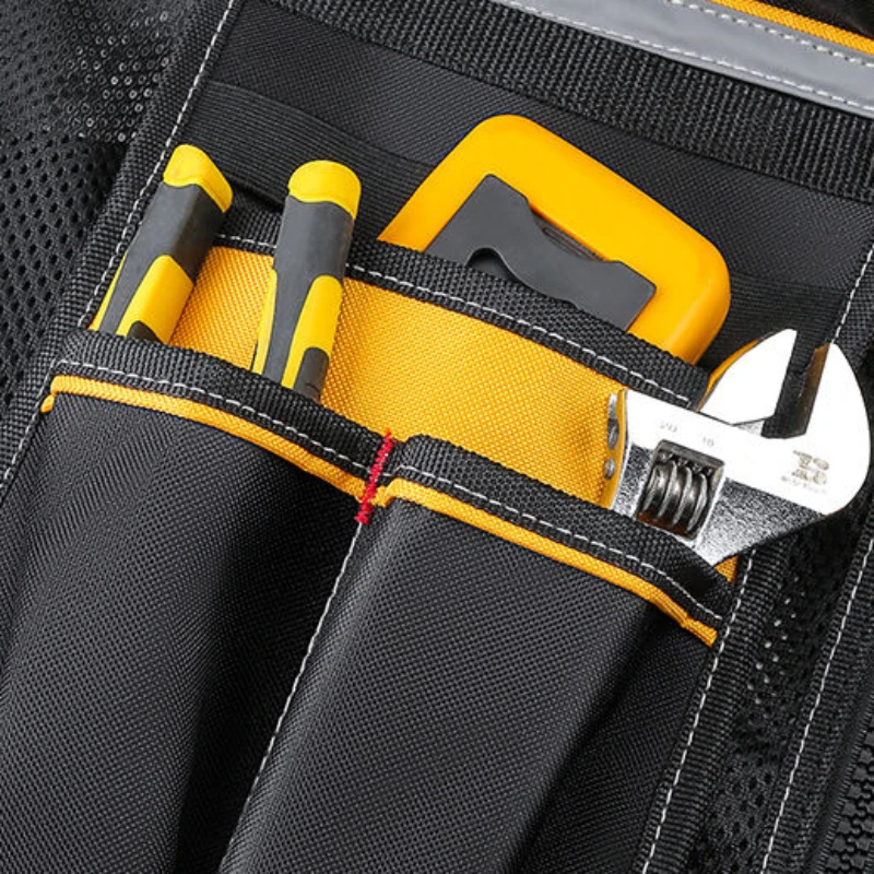 Electrician Tool Bag Professional Tool Bag Strong Oxford Porta Multifunctional Pocket Professional Carpenter Tool Organizer