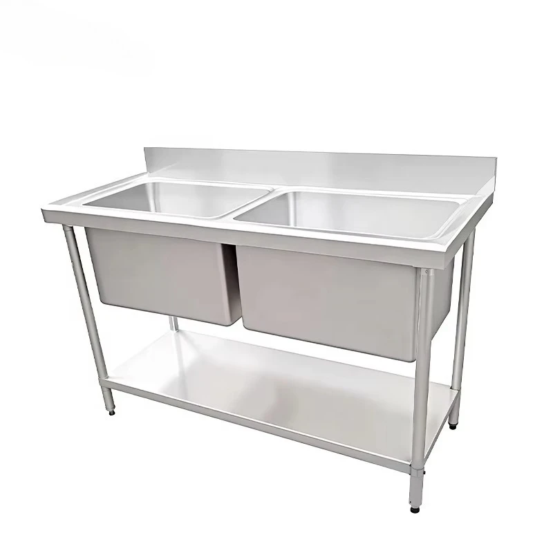 Picture 6: Made Single Double Triple Kitchen Sink Portable Stainless Steel Commercial Washing Sink for Restaurant