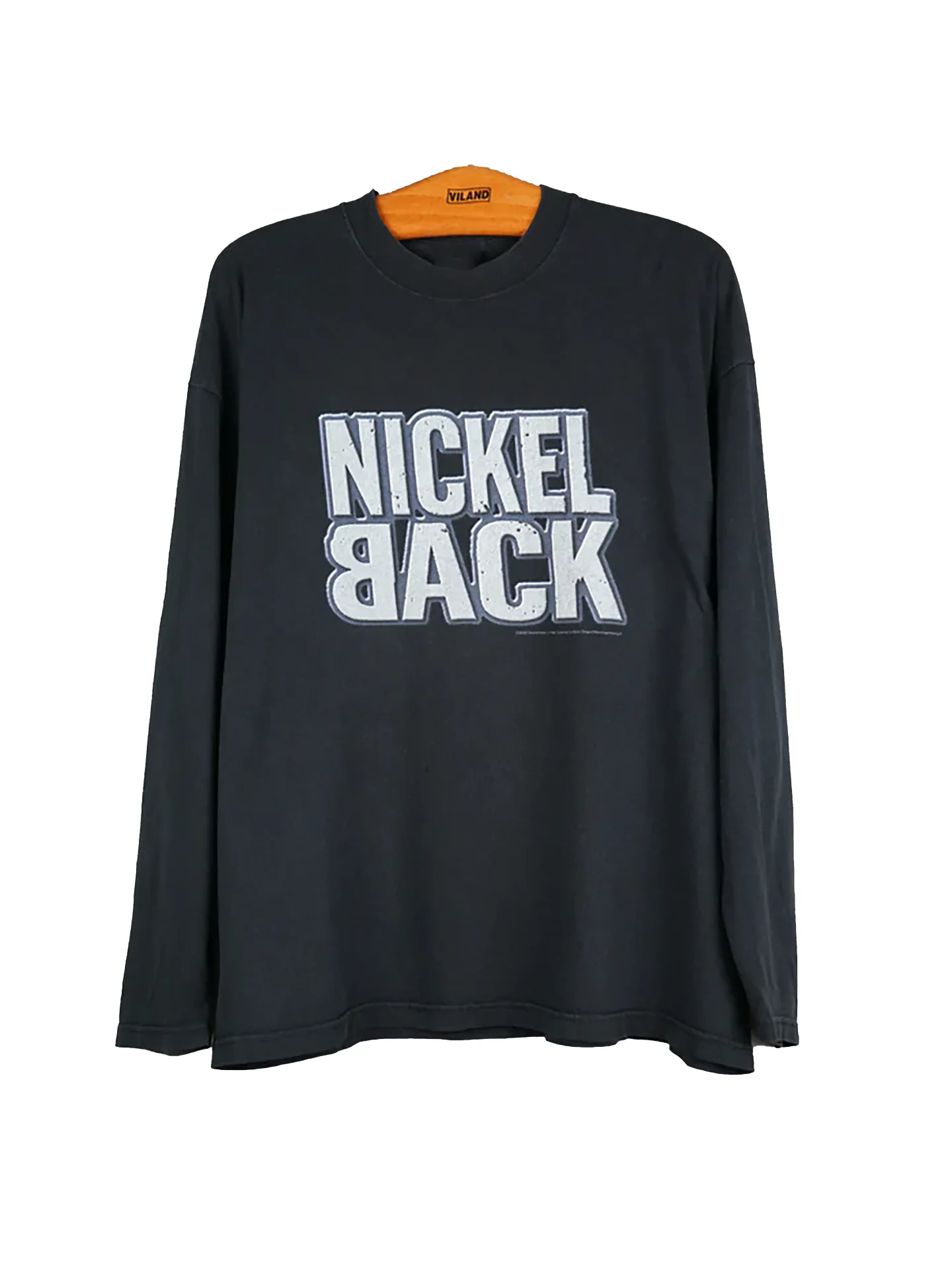 

Футболка унисекс с длинным рукавом Nickelback 5 Spot Chorus Band Letter Music Rock Eye Graphic American Retro, дышащая, влагоотводящая