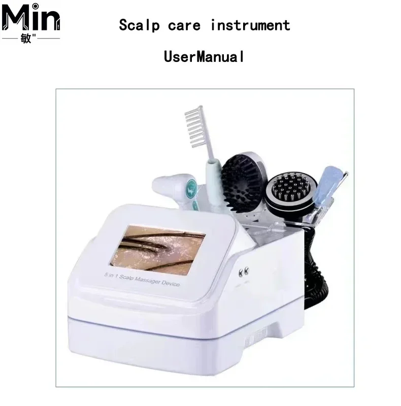 

5-in-1 High Frequency Hair & Scalp Massager for Hair Spa