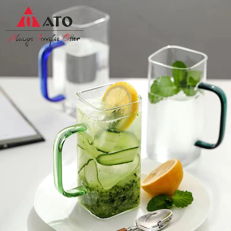 400Ml Square Glass … - image