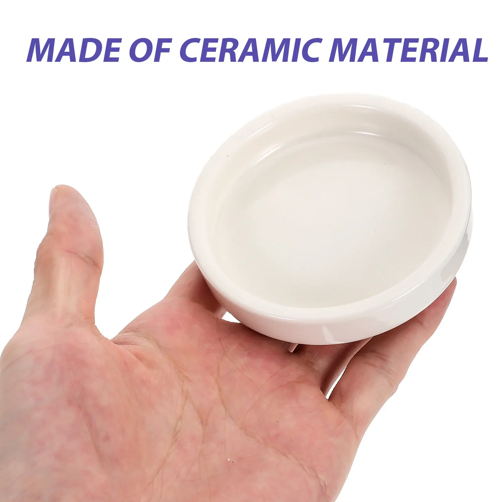 

1Set Multi-Functional Ceramic Paint Palettes 5-Tier Watercolor Mixers for Students Adults Artists Convenient Color Display Plate