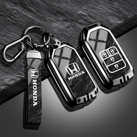 4 Buttons Car Key Case For Honda New NBOX Custom N-BOX JF3/JF4 JF1/JF2 N-BOX+ Plus N Wagon N-One Fob Cover Keychain accessories