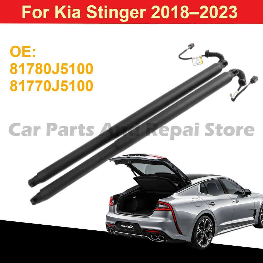 Electric Tailgate Lift Supports for Kia Stinger 2018-2023 OE Spec 81780J5100 81770J5100
