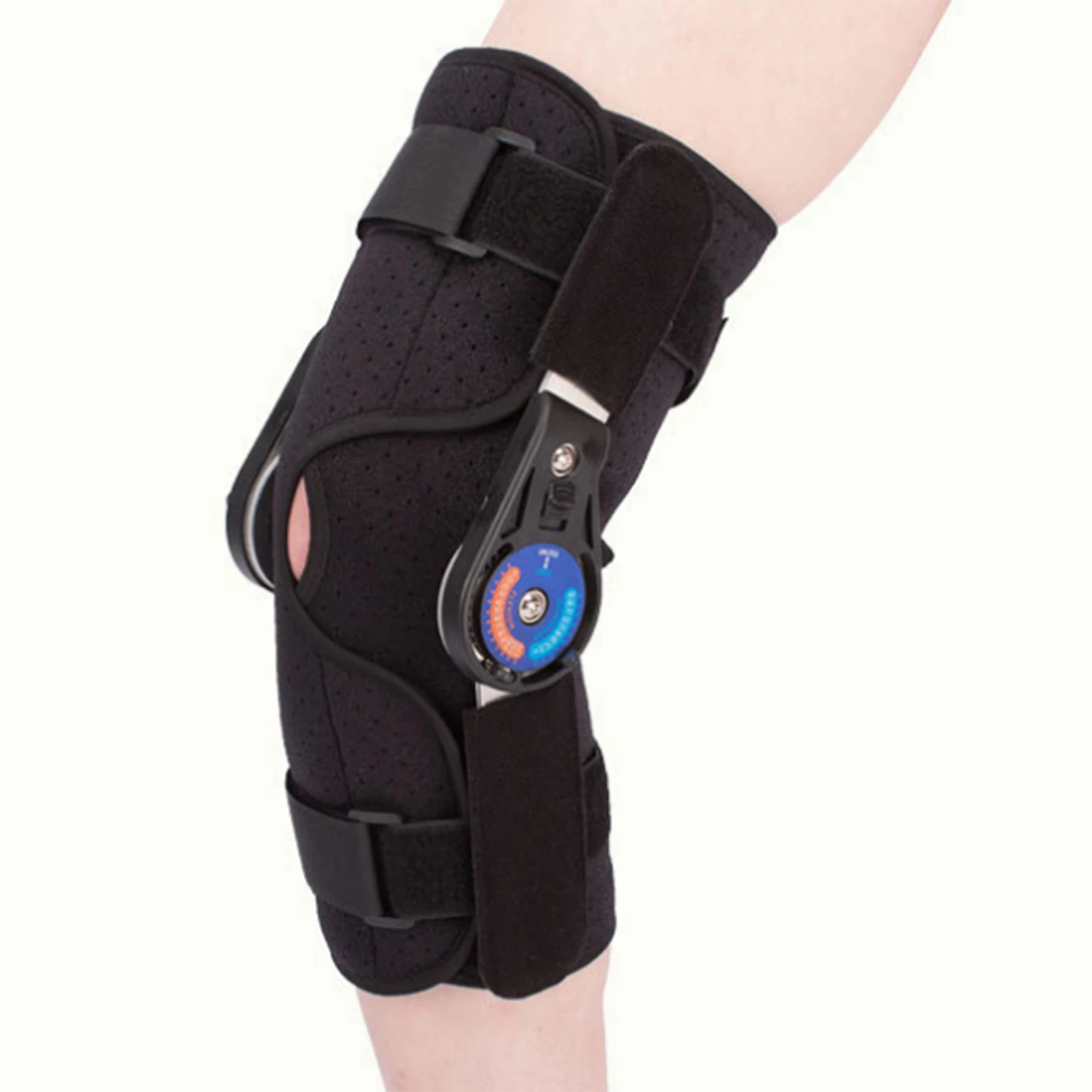 

Stable Hinged Knee Brace Left Right Leg Knee Support for Knee Joint Ligament Support Tendon for Men Women Knee Immobilizer