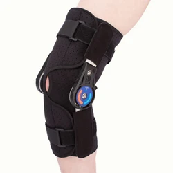 Stable Hinged Knee Brace Left Right Leg Knee Support for Knee Joint Ligament Support Tendon for Men Women Knee Immobilizer