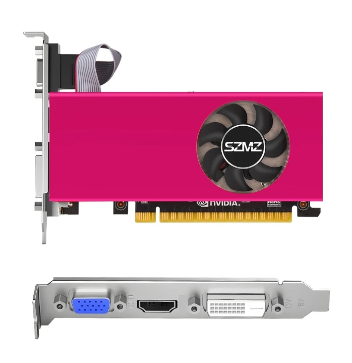 Memória de vídeo GDDR5 GTX-750Ti 4G, PCI Express 2.0, Interface 16X, Placa gráfica discreta, Ventilador Cooler, Desktop, PC, Gaming Graphic Card