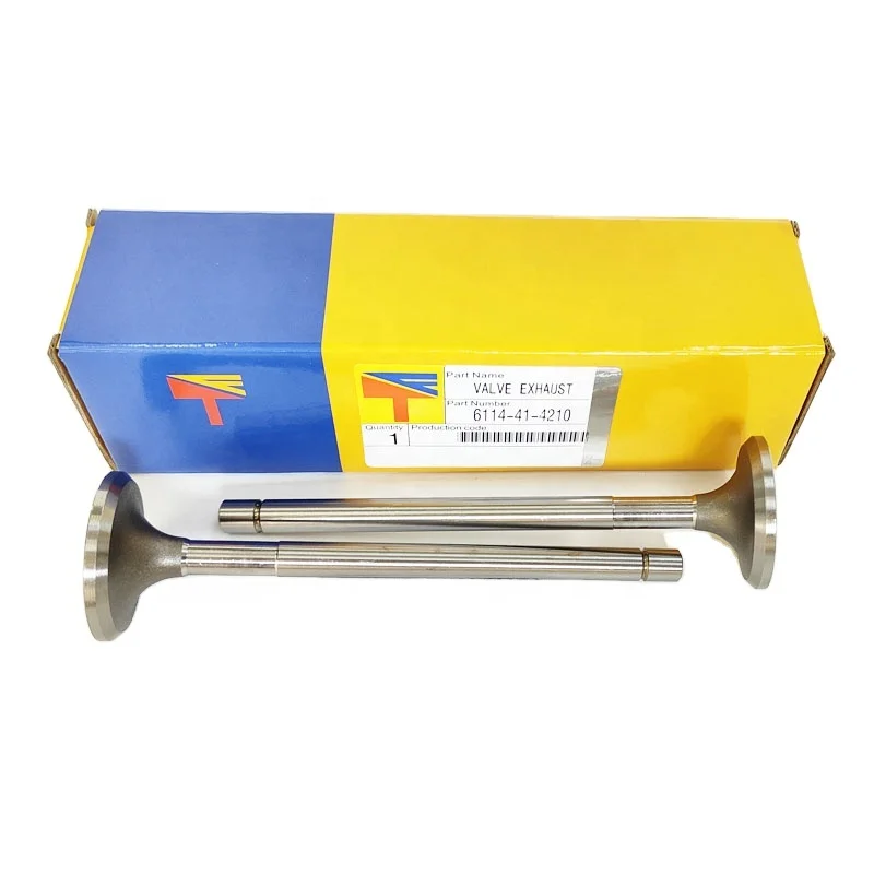 

Engine Parts VALVE EXHAUST 6114-41-4210 for Engine 4D130