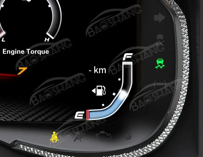 Panel Instrumen Digital 12.3 Inci untuk Ram 2013-2018 GPS Navi LCD Dashboard Mobil Speedometer LCD Pemutar Multimedia