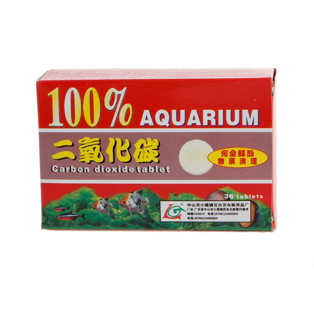 36pcs CO2 Carbon Dioxide Plant Tablets For Plants Aquarium Fish Diffuser