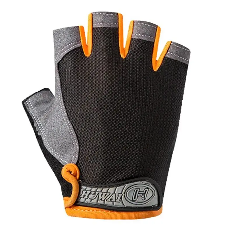 Gants de sport demi-doigt pour hommes et femmes, coordonnants, anti-transpiration, respirants, anti-choc, cyclisme en plein air