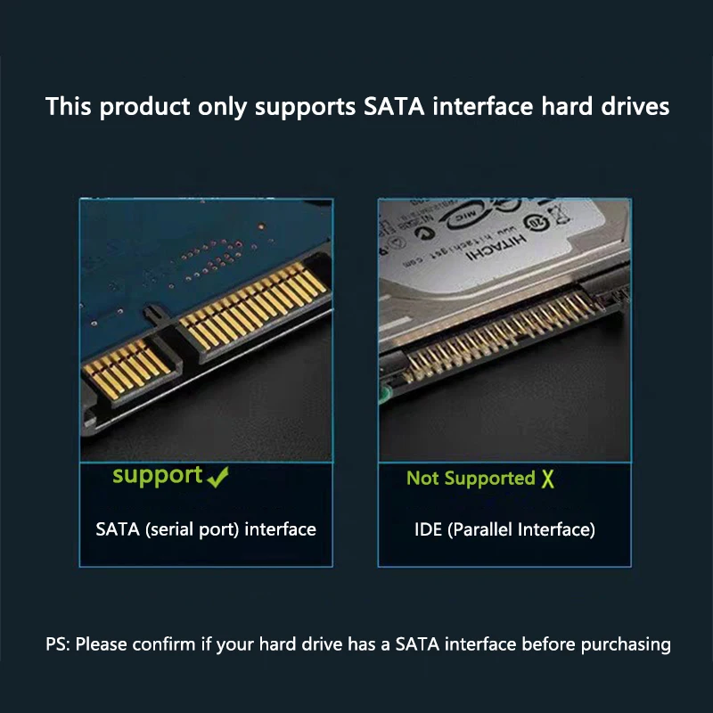 

SATA to USB 3.0 Cable USB to SATA Hard Drive Adapter Converter for 2.5" 3.5" SSD HDD Hard Drive Disk