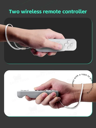 Imagen 2 del producto Consola somatosensorial Retro DATA FROG Y2 Fit 4K, más de 1000 juegos NES integrados, TV inalámbrica, consola de videojuegos Dendy