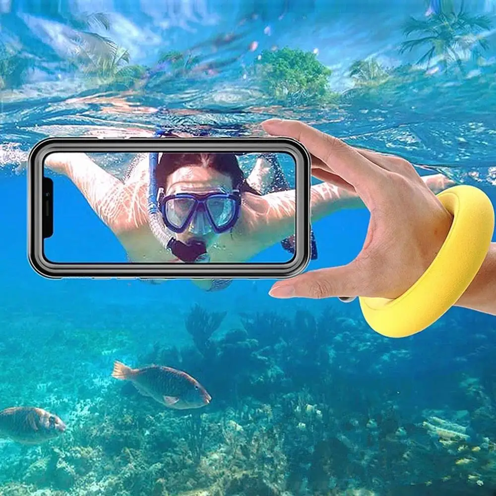 IP68 Waterproof Case For iPhone 15 14 Pro MAX 13 12 11 X XS XR 8 Plus Magnetic Wireless Charger Diving Cover Outdoor Swimming