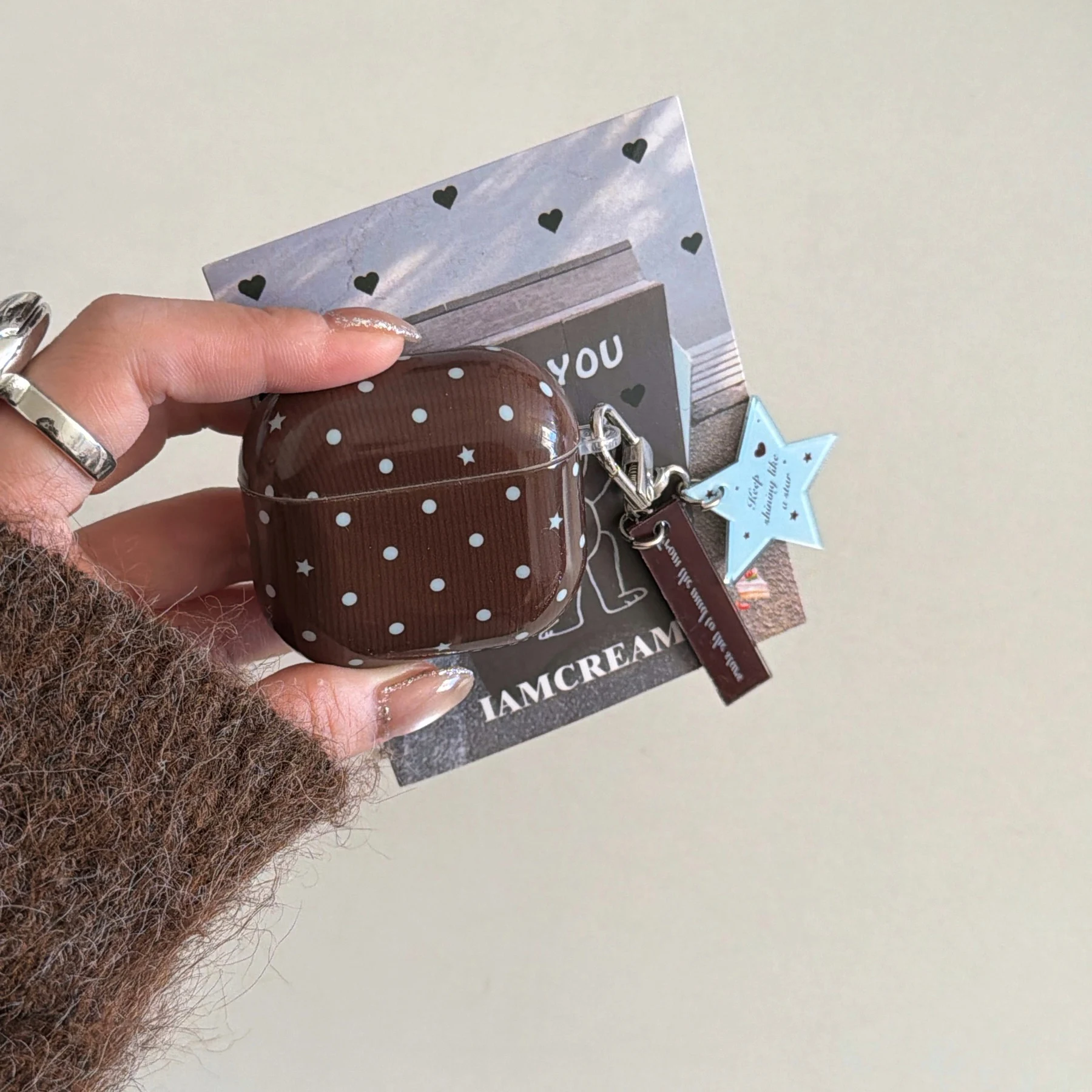 Blue And Brown Polk… - image