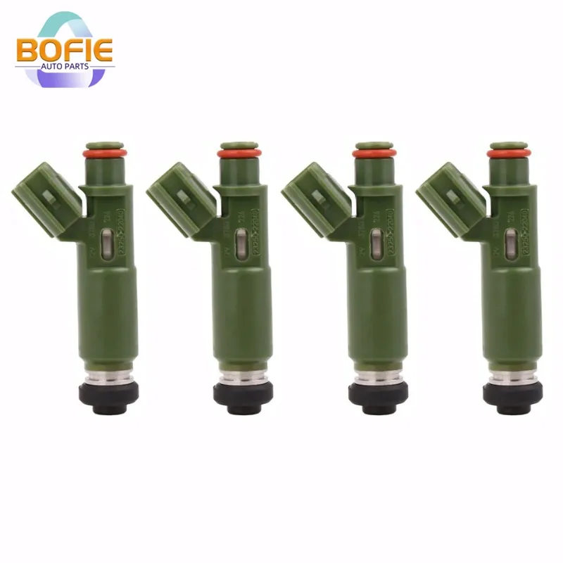 4 PCS OEM 2325022040 232090D040 23250-0D040 Fuel Injector for Toyota Chevy Matrix Corolla 1.8L L4 1zz nozzles