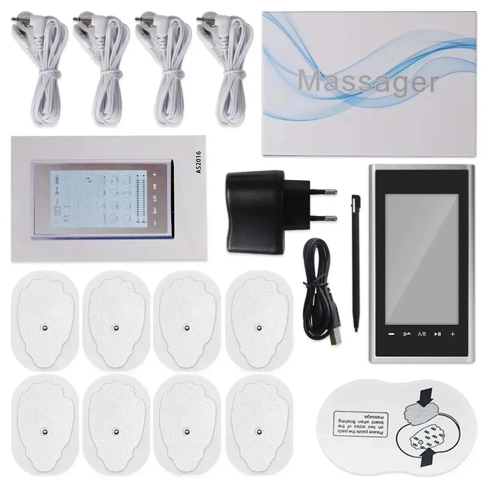 

Electromyographic stimulator, liquid crystal display, massage duration setting and energy-saving function, 24 modes