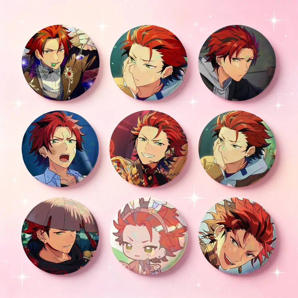 Kuro Kiryu Anime Character Badges Button Round Creative Pin Brooch Badge Bag Decor Accessories Fans Collect Friends Gifts
