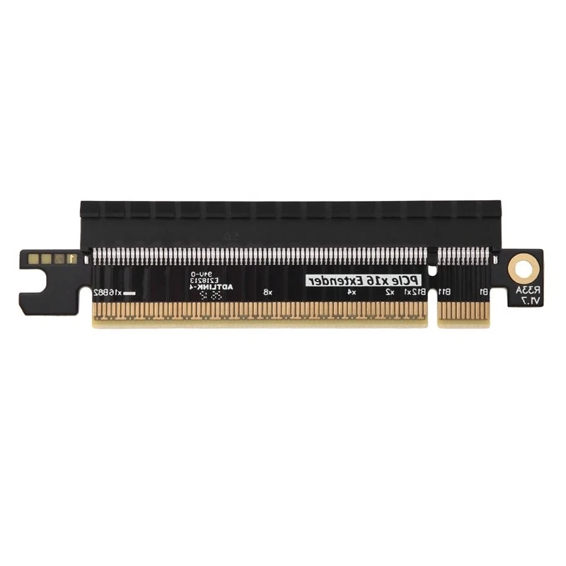 Pcie 5.0 X16 To X16 Graphics Expansion Riser Card Connector Gen5 Testing Protection Adapter PCB Extender 5.0