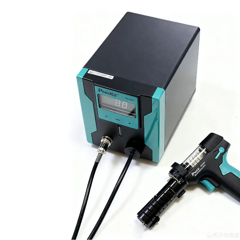 

90W Ceramic Heating Desoldering Tool, Corrosion Resistant, 600mmHg Super Suction, for Continuous Electronics Repair Work SS-331H