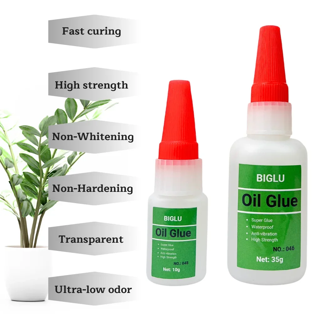 

10g/35g BIGLU Universal Diy Super Oil Glue Mighty Instant Adhesive for Metal Ceramic Toys Glass Welding High Strength Oily Glue