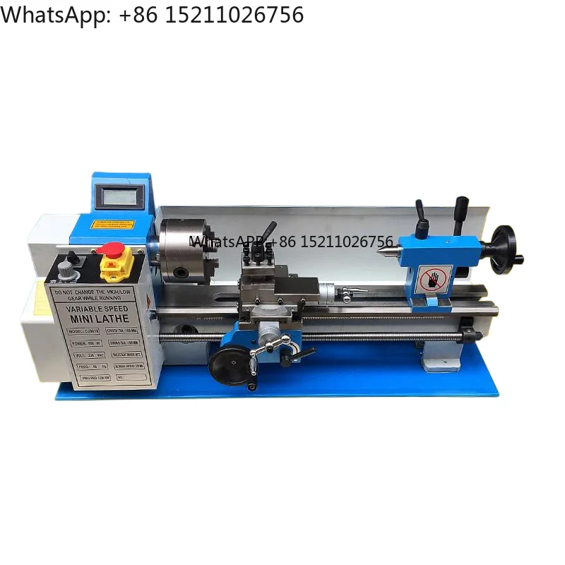 Metalworking Turning Universal Mini Metal Lathe Machine Machining Horizontal Lathe Mini Lathe Machine Multifunctional