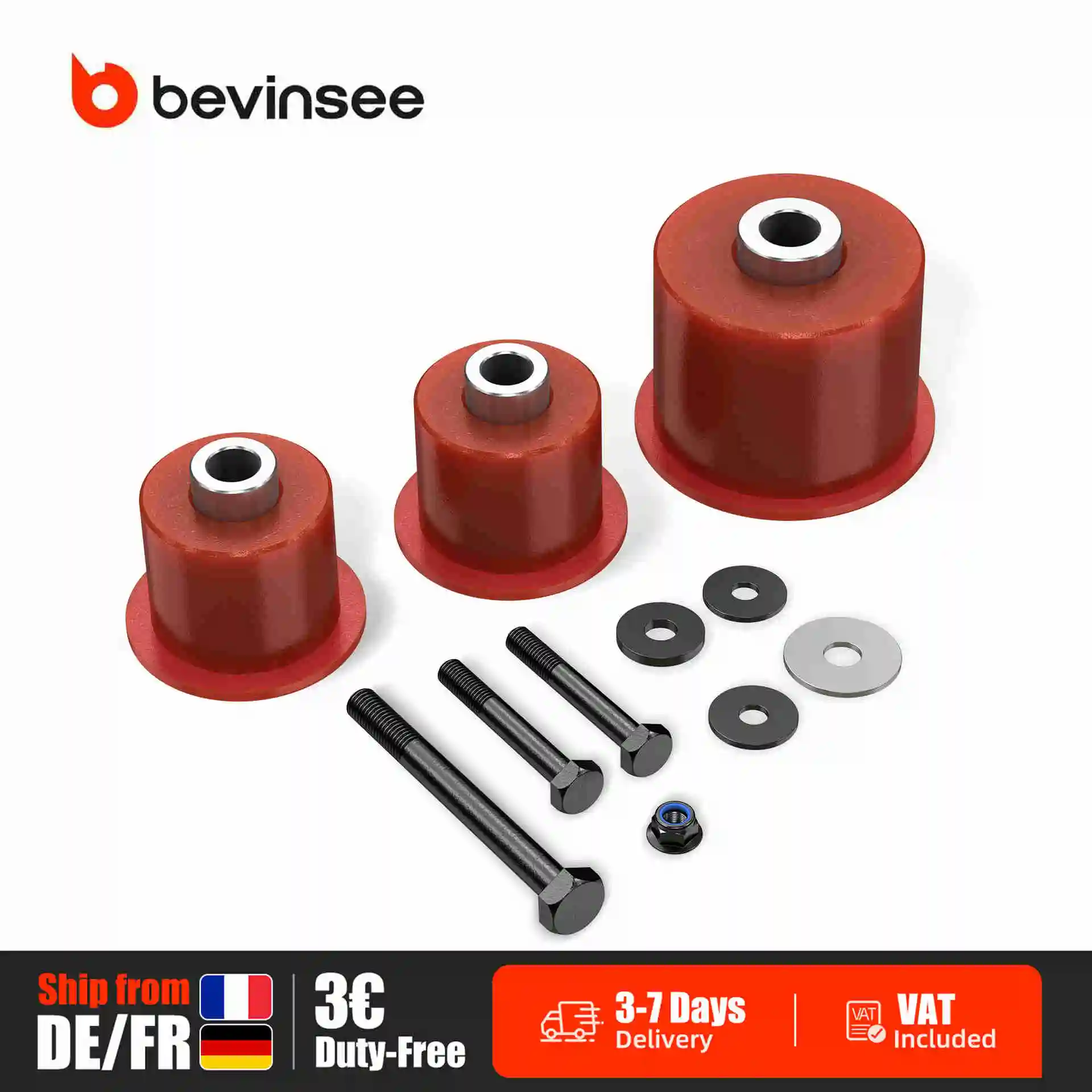(EU-Lager) Hinterachsdifferential/Achsbuchsen-Kit 80A Poly für BMW E46 1999-2005 Z4 E85 2003-2008 Ersetzt 33176751808