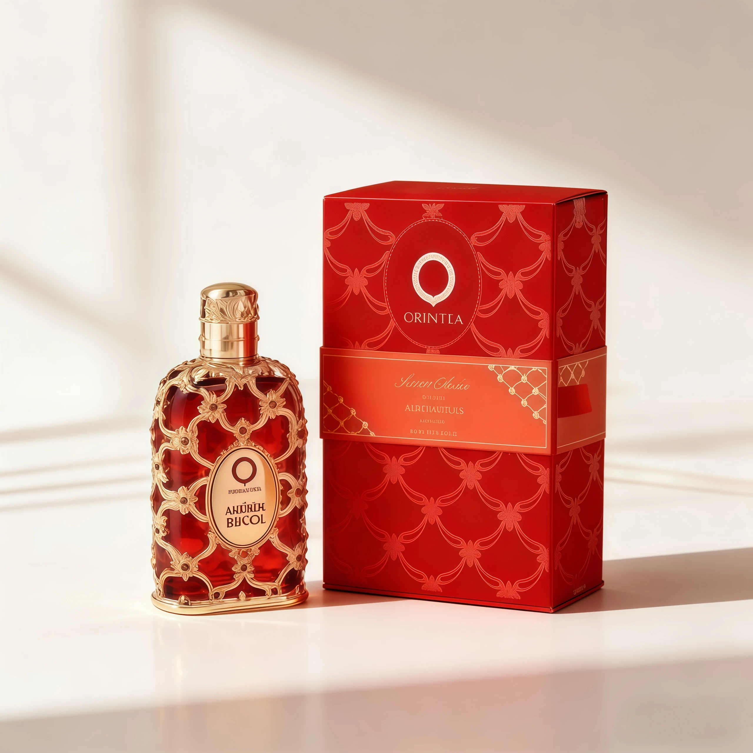 

Orientica Royal Amber Rouge Oud Saffron Rose Unisex Eau De Parfum Long Lasting Spicy Woody Gourmand Oriental Glass Bottle 100ml