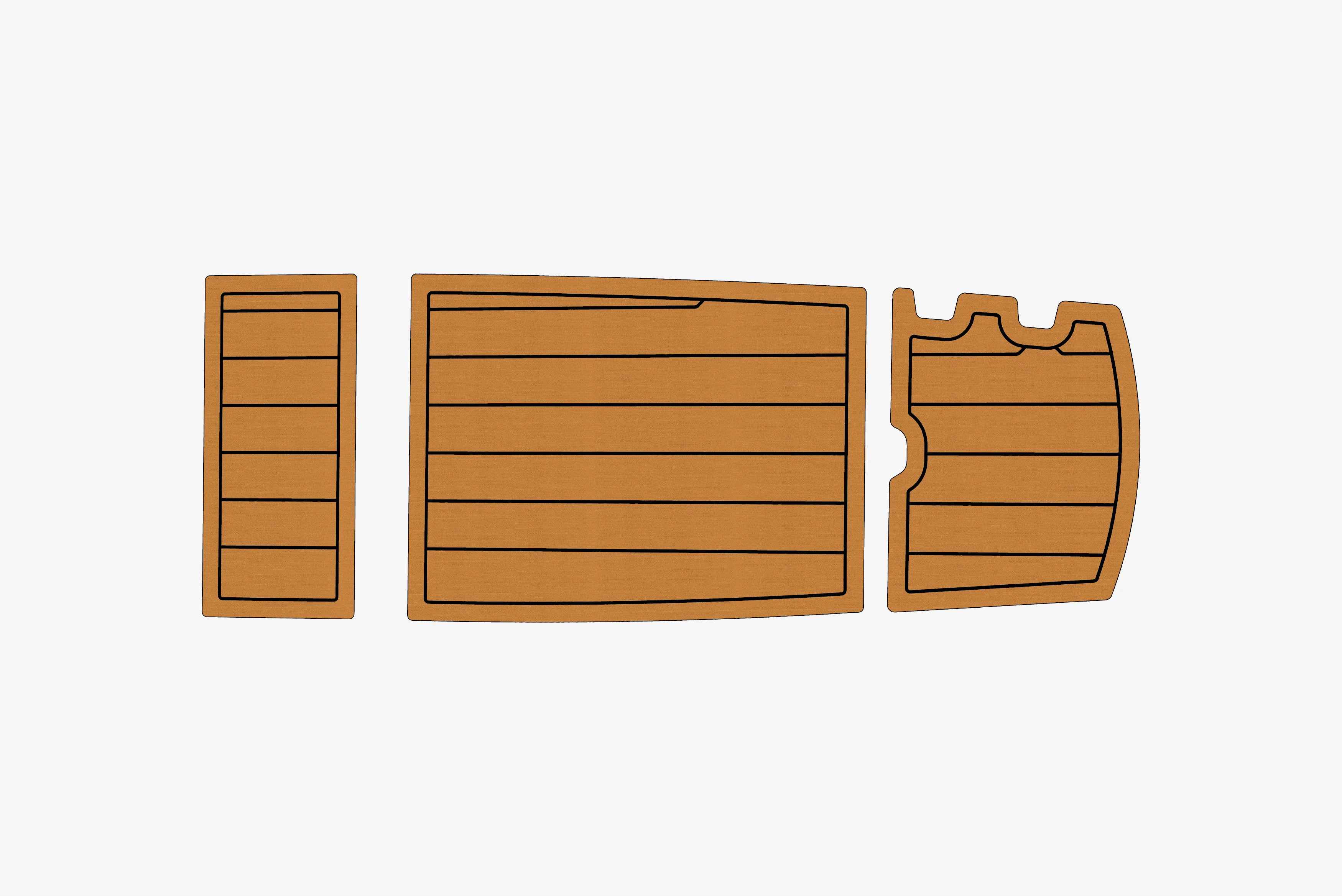 

2022-2023 AMT 210 DC 1/4" 6mm EVA foam Non-Slip PVC Teak Decking marine Mat aqua gatorstep carpet Marine Floor