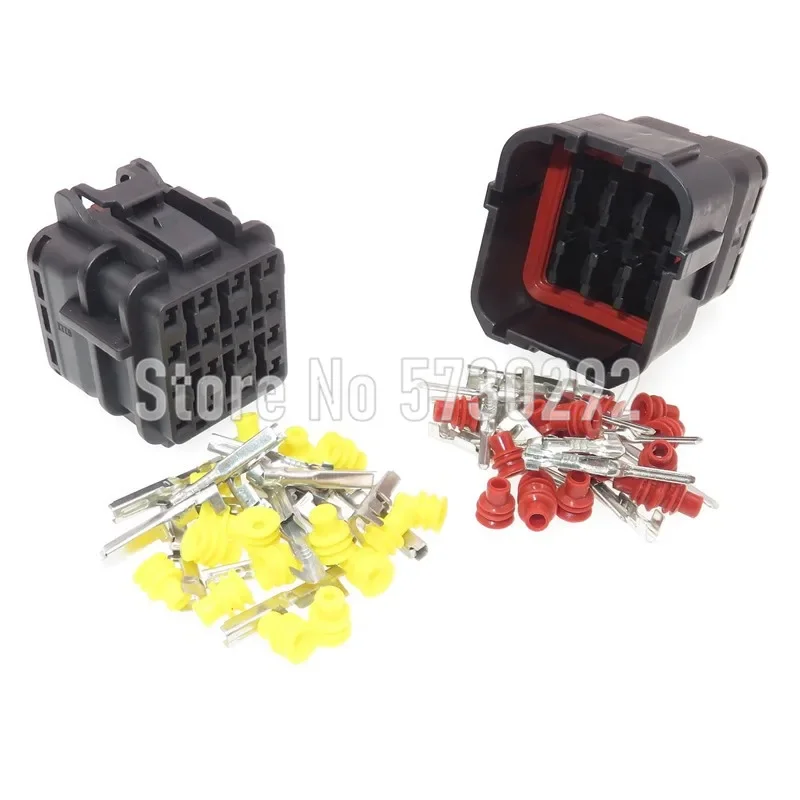 16P KET 7123-7564-30 7222-7564-40 Automotive Plug Car Wiring Harness Connector For Automobile Radar