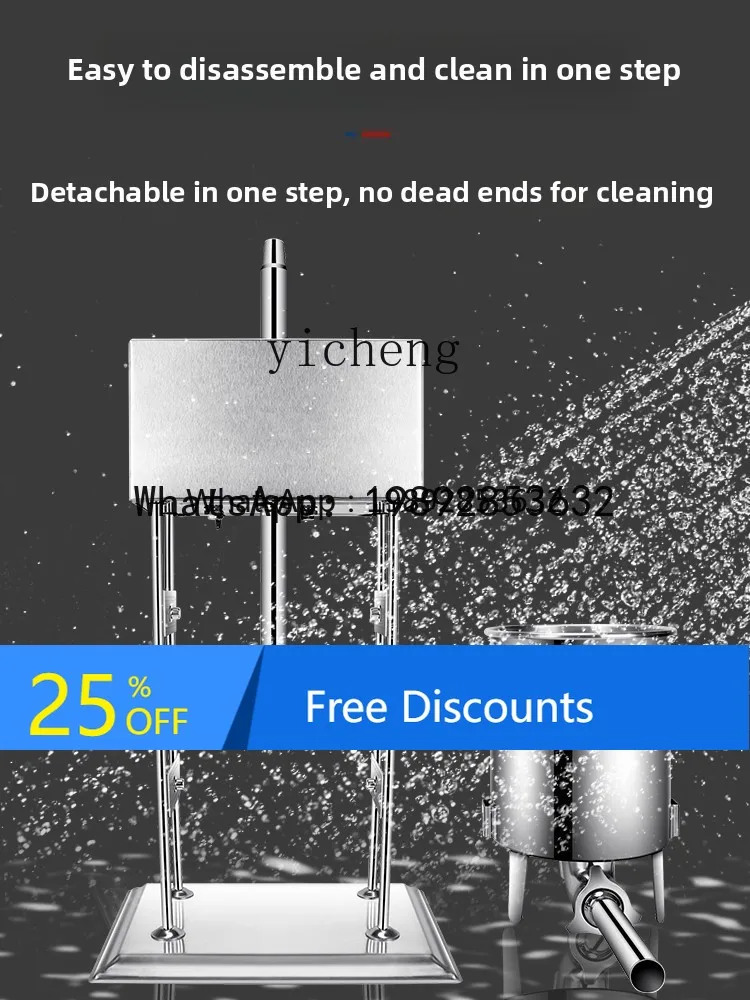 

A1 sausage sausage enema machine commercial casings automatic sausage electric manual hand crank stainless steel