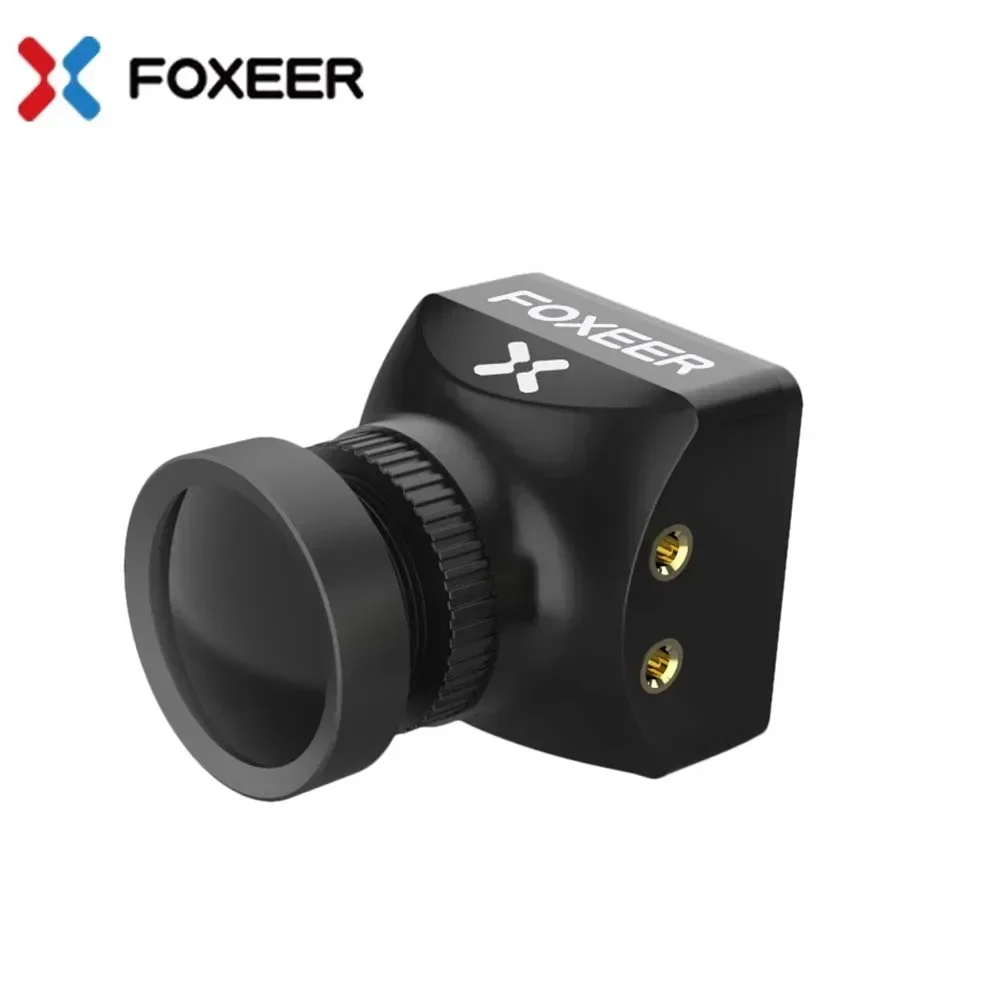 Foxeer Razer Mini V2 HD 5MP 2,1mm lente M12 1200TVL cámara FPV estándar NTSC PAL conmutable 4ms latencia 22*22mm para Dron FPV