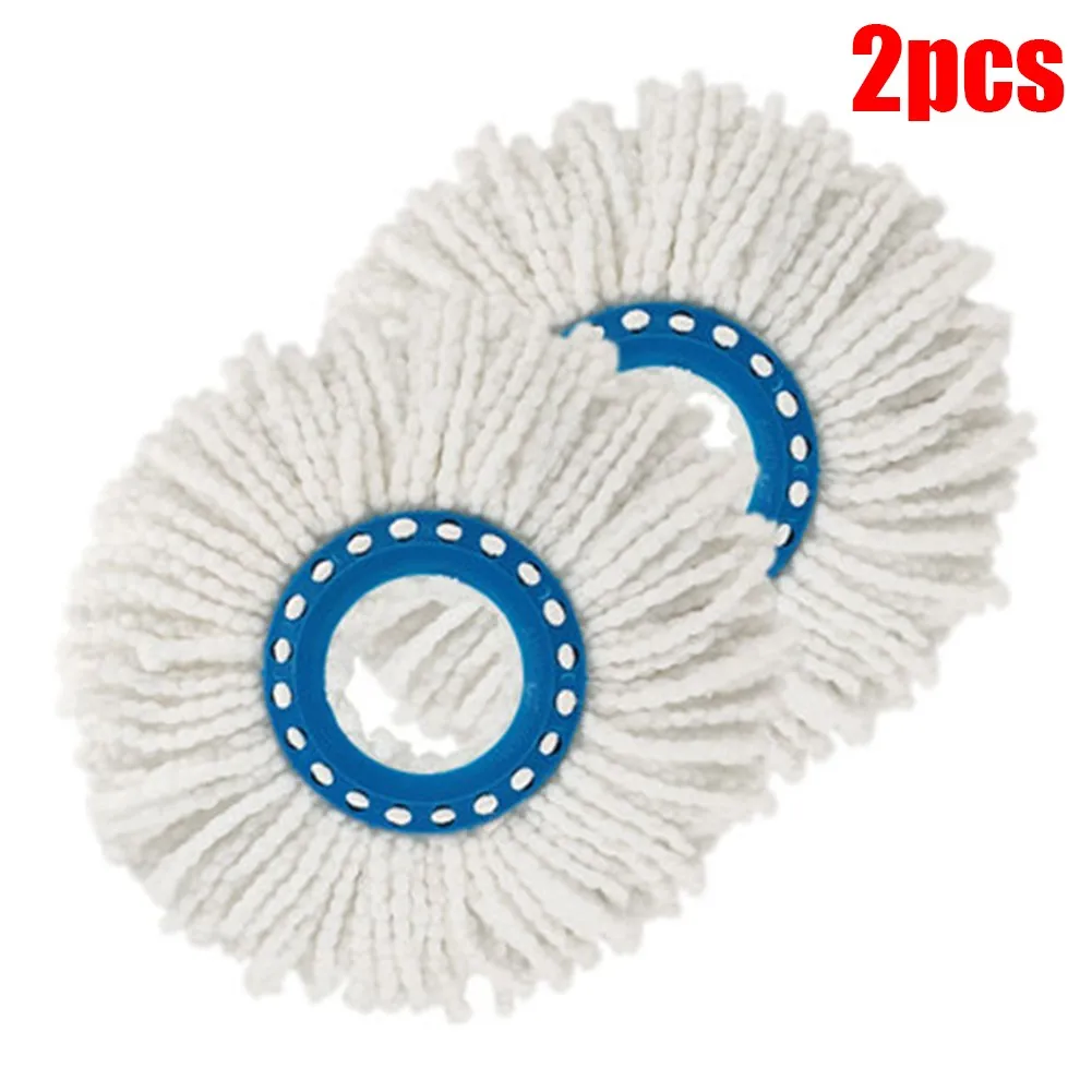 2 Pcs Mop Heads For German Leifheit Rotating Mop Microfiber Replaceable Accessories Household Cleaning Tool