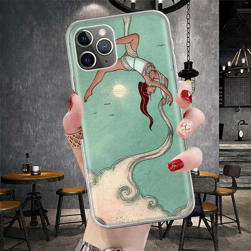 Pole Dancer Dancing Soft Phone Case For IPhone 11 13 16 Pro MAX 15 + 14 Plus 12 Mini X XS Apple 8 7 SE Fundas Coque 11 12 13 14 