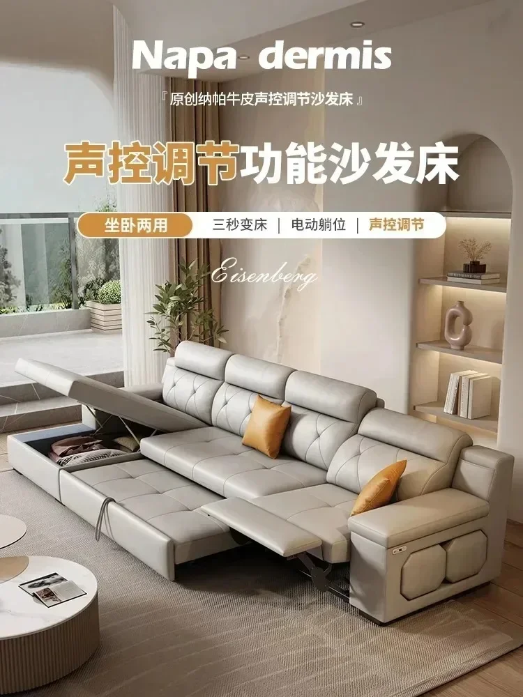 Water Proof Living Room Sofa Armrest Electric Lounges Bedroom Living Room Sofas Recliner Luxury Divano Letto Home Furniture
