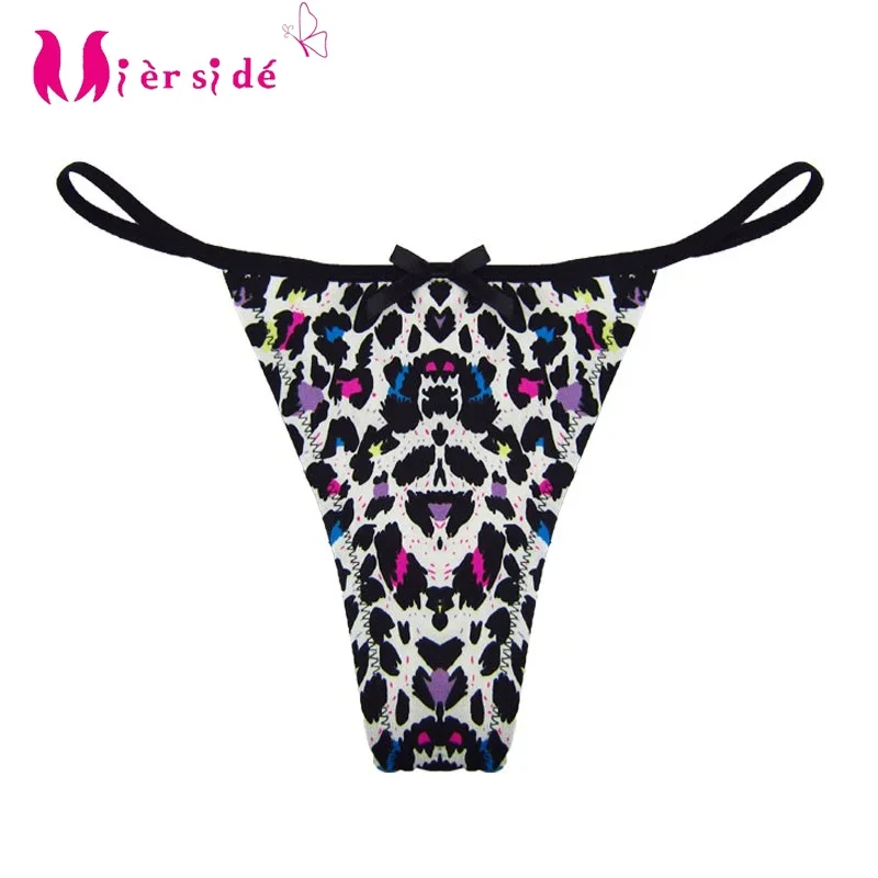 

Mierside J14016 леопардовые сексуальные стринги женское нижнее белье высокого качества женские сексуальные трусики m/L