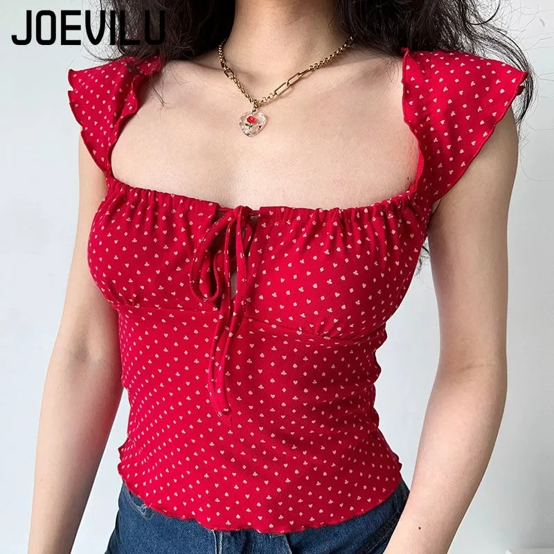 

Women's Short Short-sleeved Strapless T-shirt Sexy Red Tops Summer New Pure Desire Wind Spicy Girl Slim Thin Hundred Tees