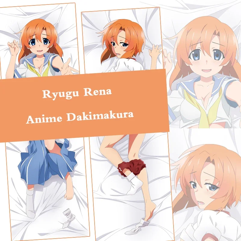 

Anime Dakimakura Ryugu Rena Hugging Body Pillow Cover Otaku Throw Cushion Pillow Case 100/120/150/160/170/180cm