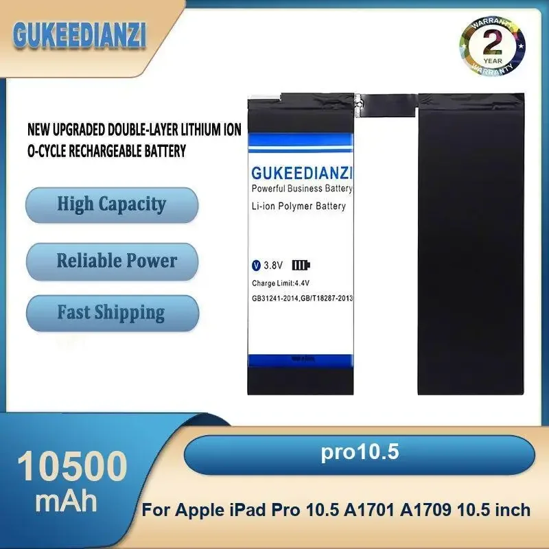 

Pro10.5 10500 мАч аккумулятор для планшета большой емкости для Apple iPad Pro 10,5 A1701 A1709 10,5 дюймов
